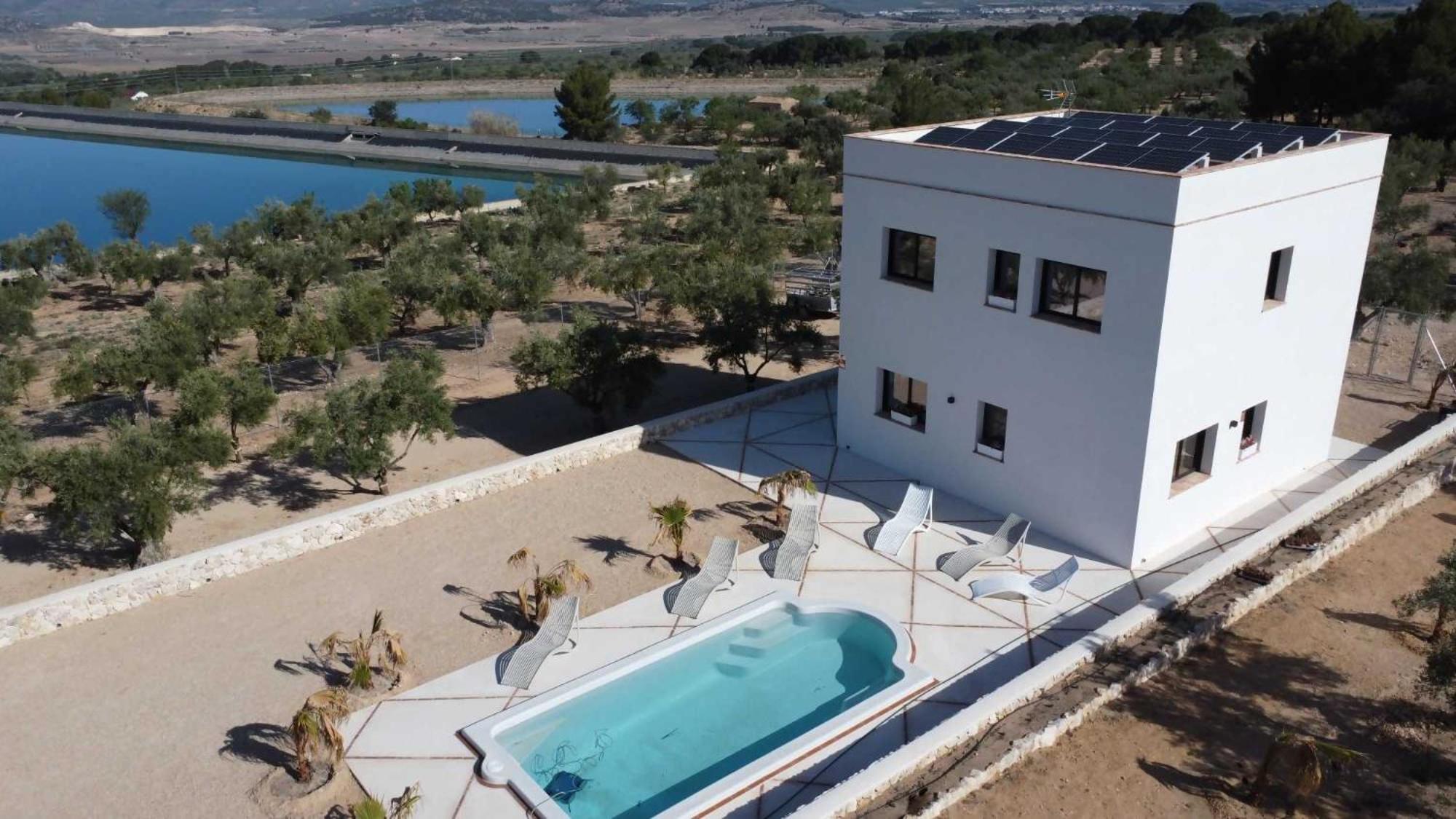 Casita Del Embalse Con Encanto Biar Exterior photo