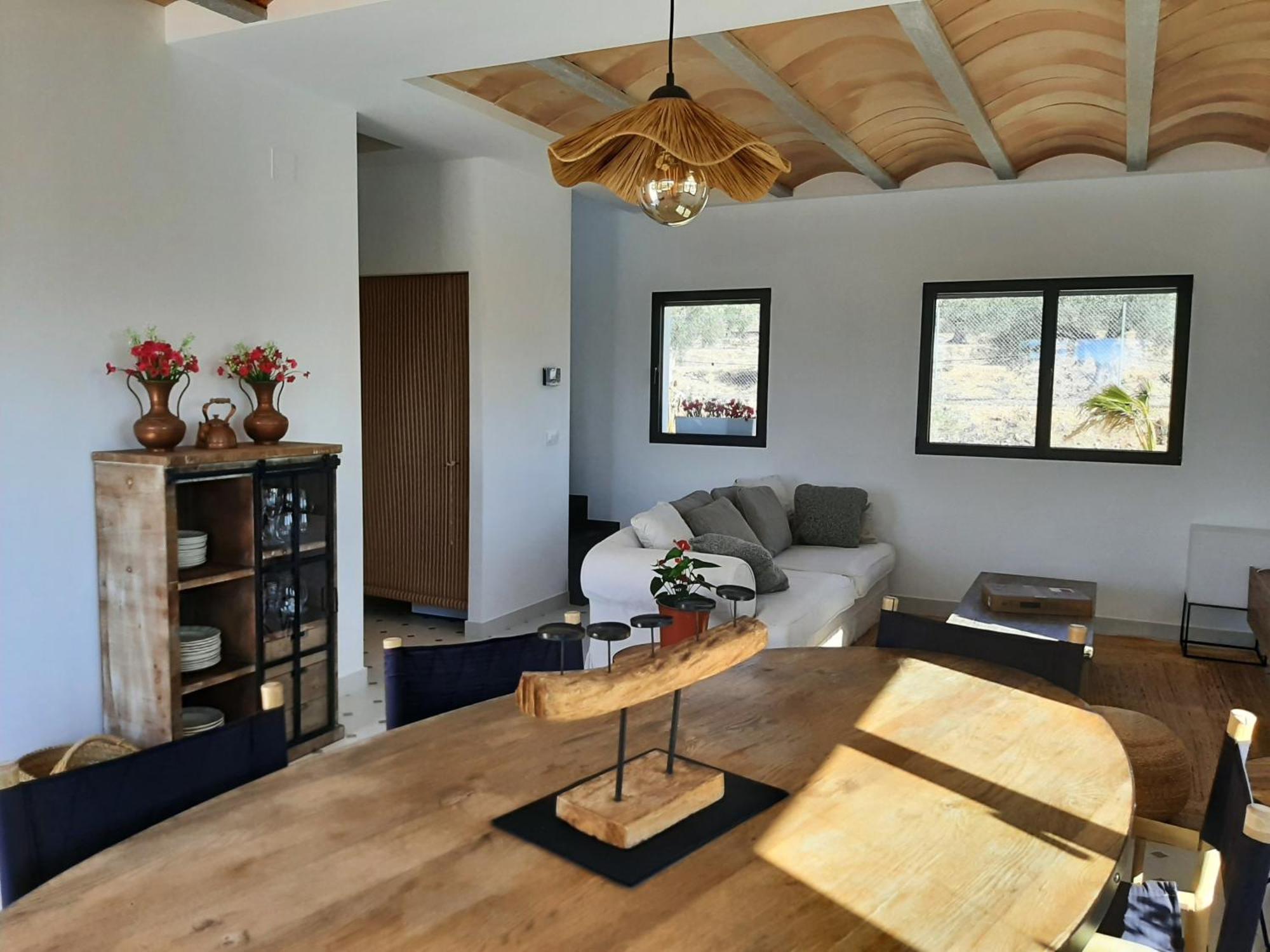 Casita Del Embalse Con Encanto Biar Exterior photo