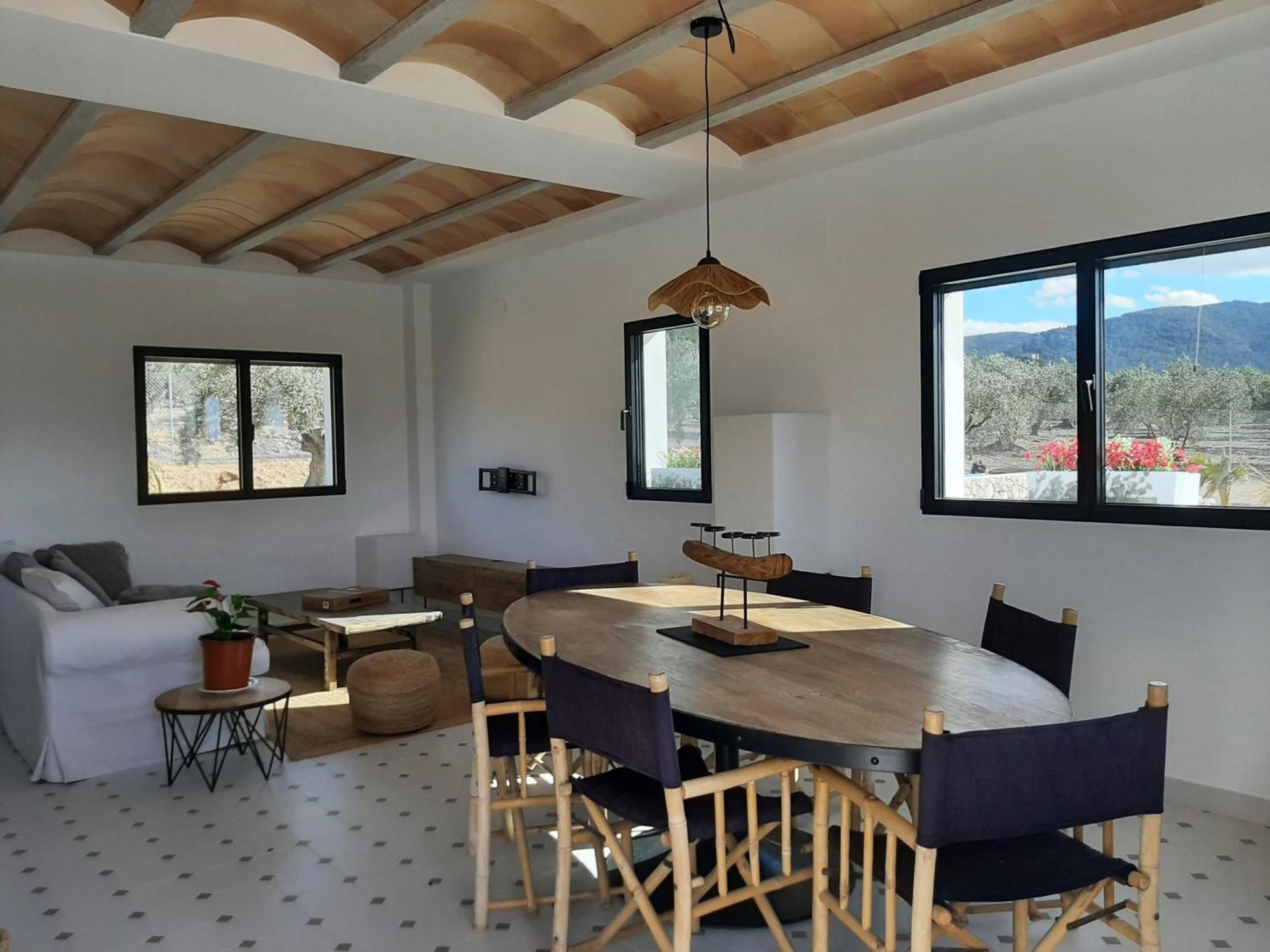 Casita Del Embalse Con Encanto Biar Exterior photo